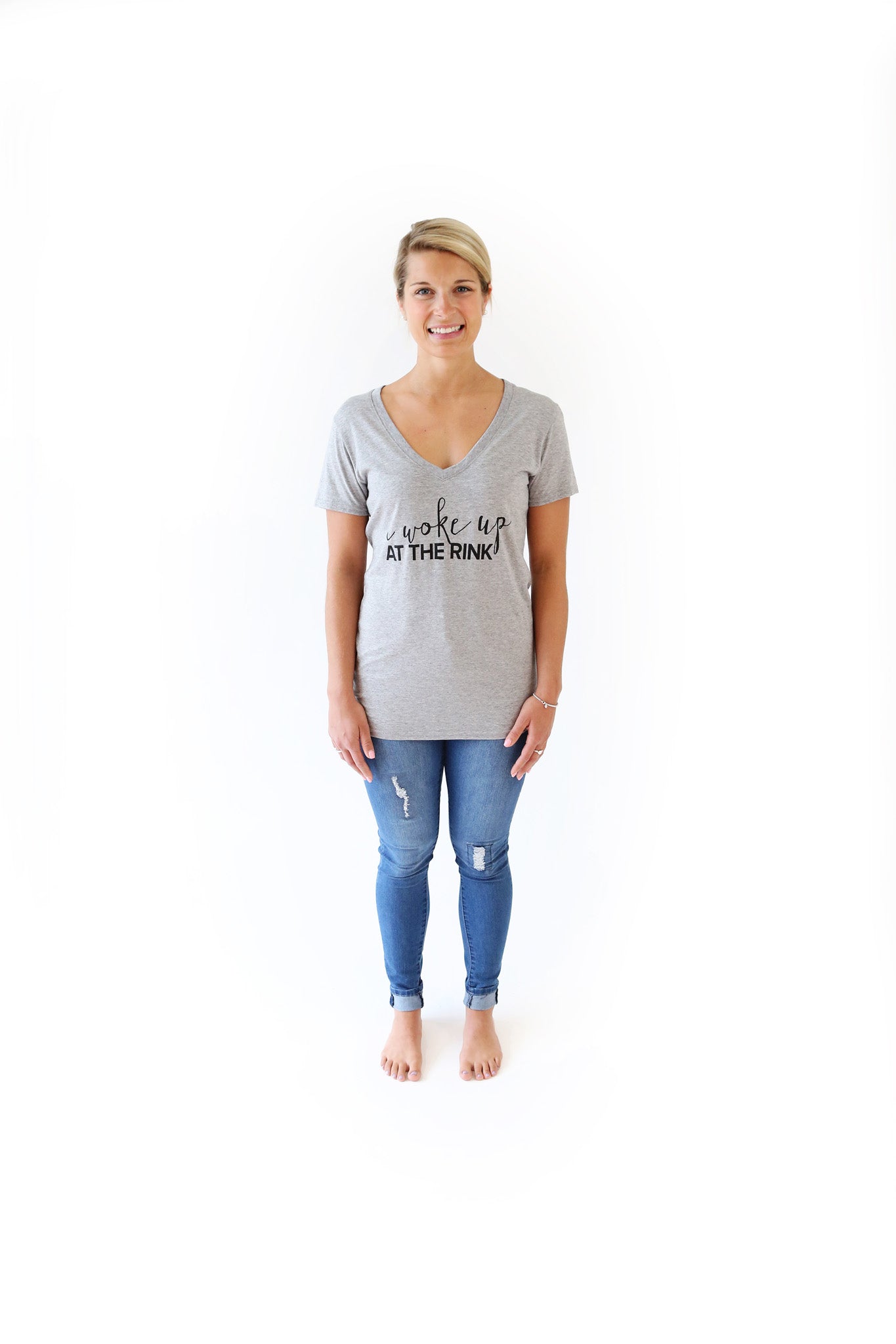 I Woke Up At The Rink Women's Tee