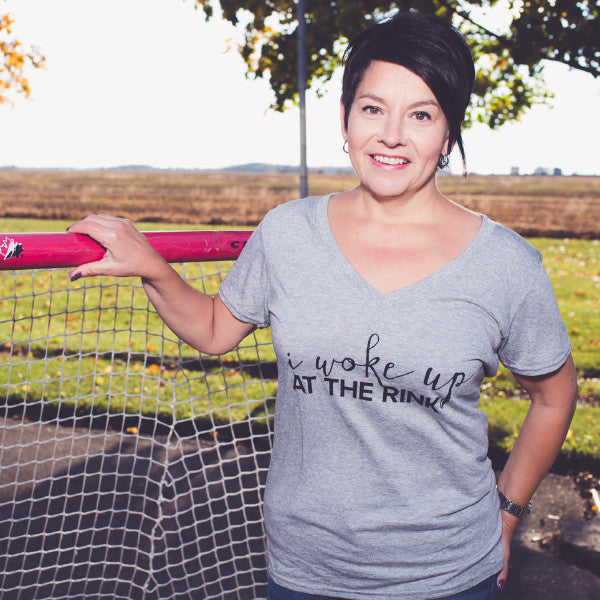 I Woke Up At The Rink Women's Tee